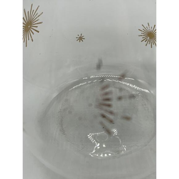 Vintage MCM Gold Starburst Pyrex Carafe 6 Cup No lid Read - Picture 6 of 7